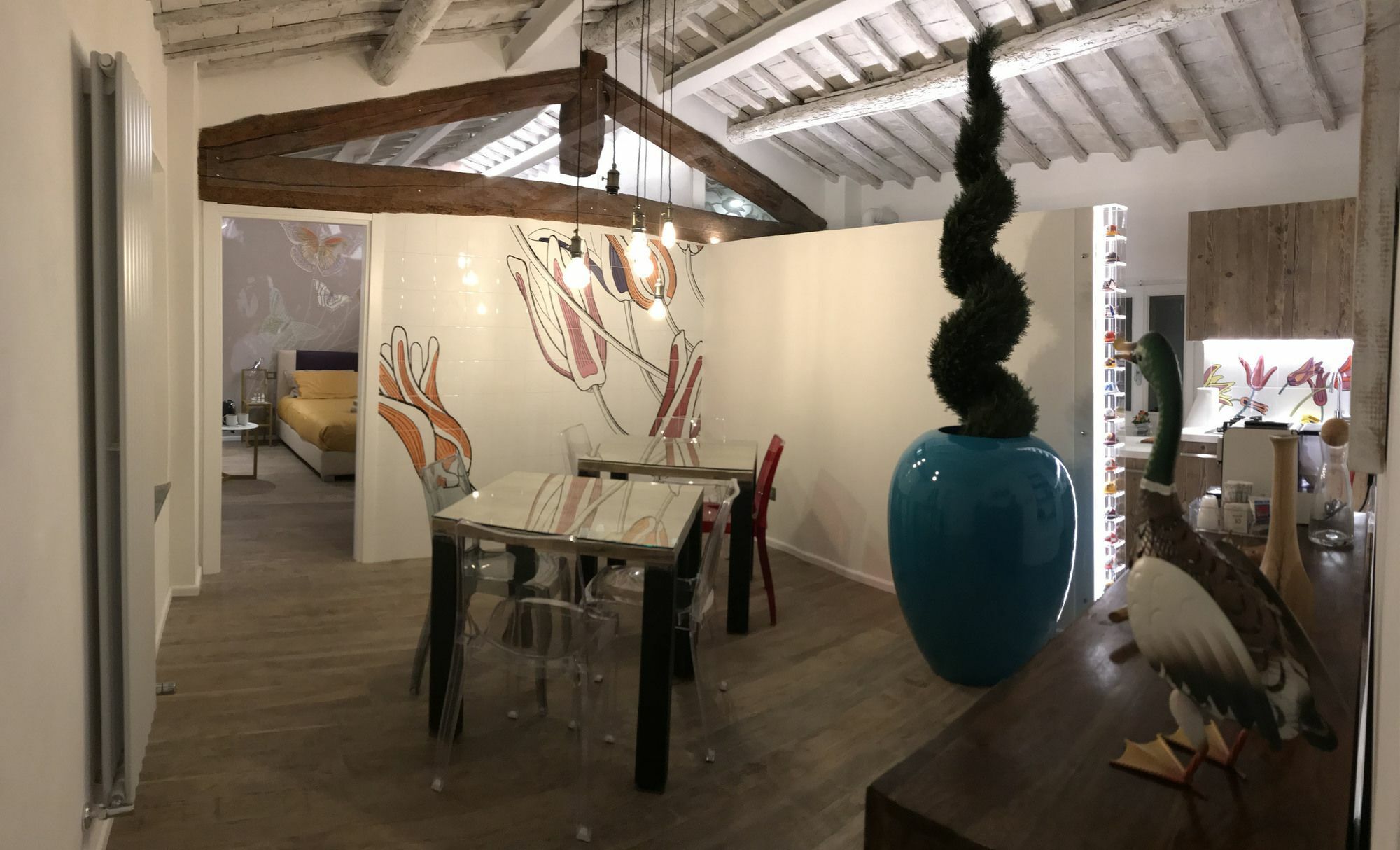Fonte Gaia Experience Bed & Breakfast Siena Bagian luar foto